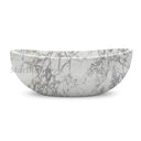 Natural stone bath in Calacatta White Marble - Image 2