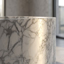 Marble bath in Calacatta White Marble - Image 5