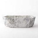 White marble bathtub in Calacatta White Marble - Image 2