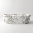 White marble bathtub in Calacatta White Marble - Image 7