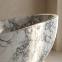 Calacatta Bathtub in Calacatta White Marble - Image 5