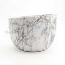 Natural stone bathtub in Calacatta White Marble - Image 2
