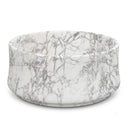 Natural stone bath in Calacatta White Marble - Image 4