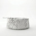 Natural stone bath in Calacatta White Marble - Image 2