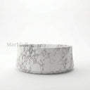 Natural stone bath in Calacatta White Marble - Image 2
