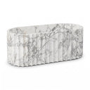 Marble bath in Calacatta White Marble - Image 4