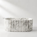 Marble bath in Calacatta White Marble - Image 5