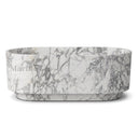 White marble bathtub in Calacatta White Marble - Image 2