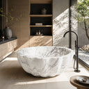 Calacatta Bathtub in Calacatta White Marble - Image 1