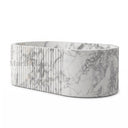 Stone bathtub in Calacatta White Marble - Image 3