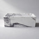 Freestanding marble tub in Milas Lilac - Image 6