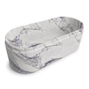 Natural stone bath in Milas Lilac - Image 4