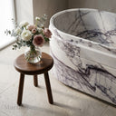 Natural stone bath in Milas Lilac - Image 5
