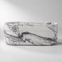 Natural stone bath in Milas Lilac - Image 6