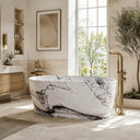 Marble bath in Milas Lilac - Image 1