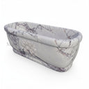Marble tub in Milas Lilac - Image 3