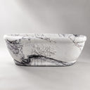 Marble tub in Milas Lilac - Image 5