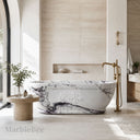 Marble tub in Milas Lilac - Image 1