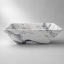 Calacatta Bathtub in Milas Lilac - Image 5