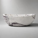 Freestanding marble tub in Milas Lilac - Image 5