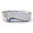 Stone freestanding tub in Milas Lilac - Image 2