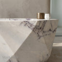 Marble bath in Milas Lilac - Image 6