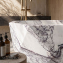 Marble bath in Milas Lilac - Image 8