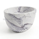 White marble bathtub in Milas Lilac - Image 3