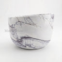 White marble bathtub in Milas Lilac - Image 2