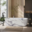 Stone bathtub in Milas Lilac - Image 6
