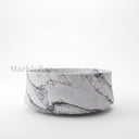 Freestanding marble tub in Milas Lilac - Image 3