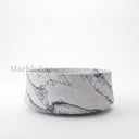 Freestanding marble tub in Milas Lilac - Image 3