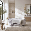 Marble bath in Milas Lilac - Image 1