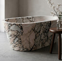 Natural stone bathtub in Valgri white - Image 4