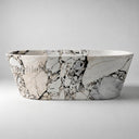 Natural stone bathtub in Valgri white - Image 5