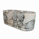 Natural stone bath in Valgri white - Image 3