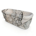 Marble bathtub in Valgri white - Image 3