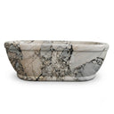 Marble bathtub in Valgri white - Image 2