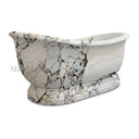 Marble bath in Valgri white - Image 3