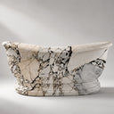 Marble bath in Valgri white - Image 6