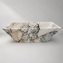 Marble tub in Valgri white - Image 2