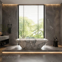 Marble tub in Valgri white - Image 6