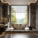 White marble bathtub in Valgri white - Image 6