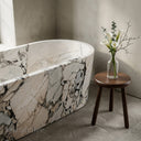 Calacatta Bathtub in Valgri white - Image 4