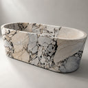Calacatta Bathtub in Valgri white - Image 5
