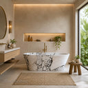 Natural stone bathtub in Valgri white - Image 1