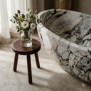 Stone bathtub in Valgri white - Image 4