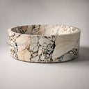 Freestanding marble tub in Valgri white - Image 5