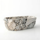 Natural stone bath in Valgri white - Image 3