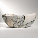 Marble bathtub in Valgri white - Image 2
